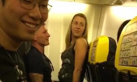 Shaun Ryanair flight