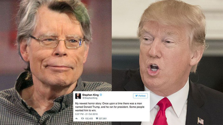 Stephen king donald trump