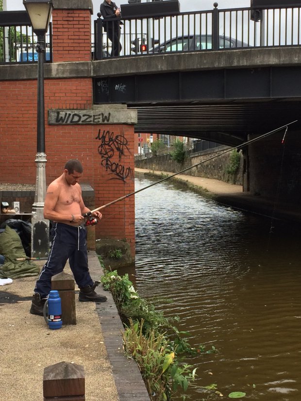 Stuart Potts fishing