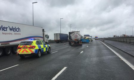 Van Overturned
