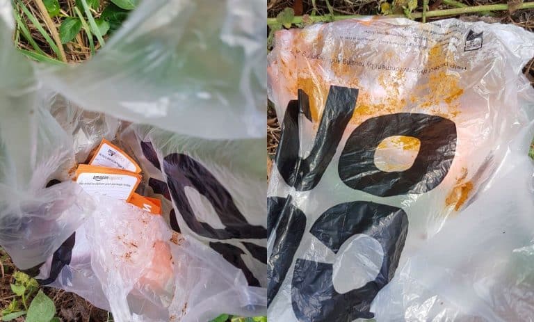 Amazon Delivery Man Pooped In Customer’s Drive Then Used ‘You Were Out’ Cards To Wipe