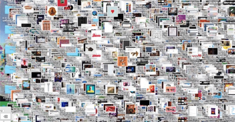 Cluttered Desktop