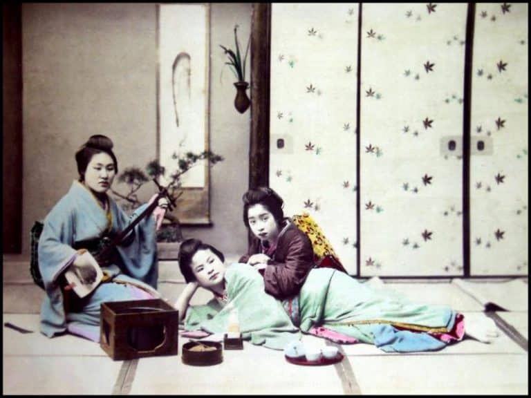 Colourised Pictures Japan