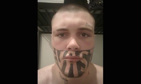 Face tattoo