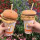 Hamburger straws