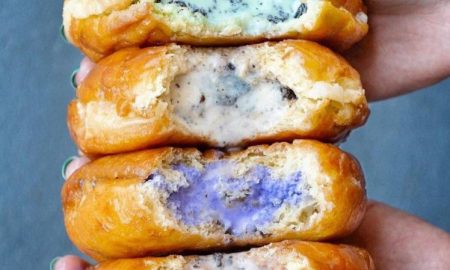 Ice Cream Filled DOughnuts
