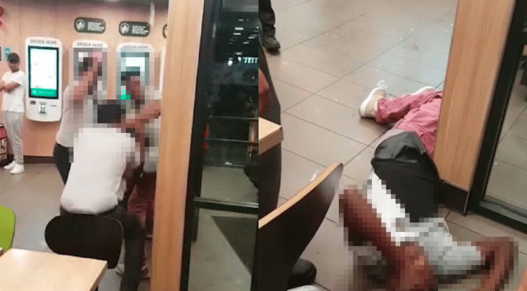 McDonald's fight