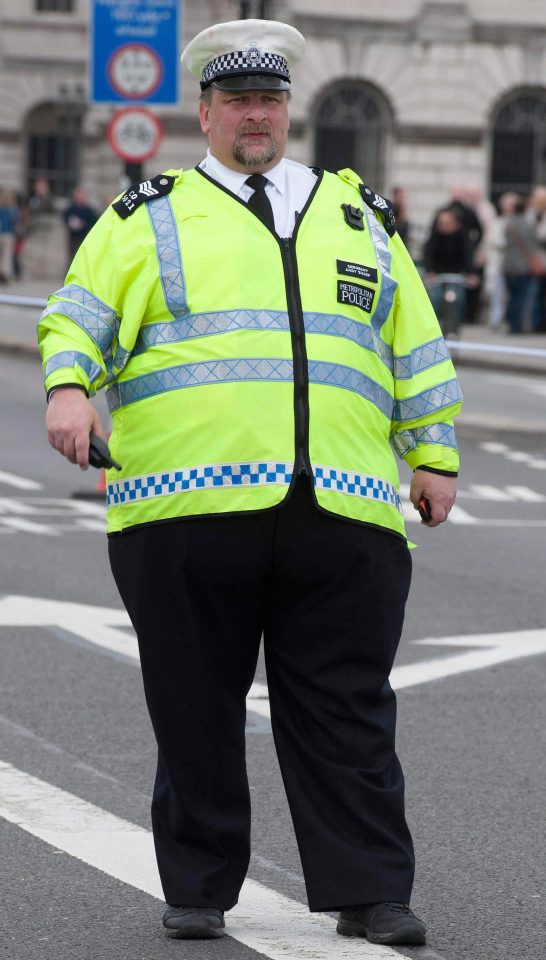 Overweight officer