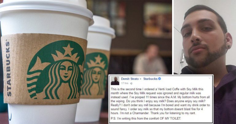Man’s Facebook Rant Goes Viral After Starbucks Coffee Made Him ‘Poop’ 11 Times