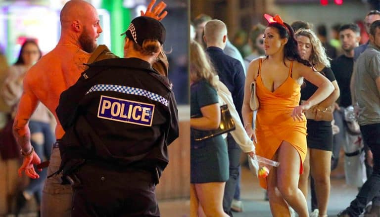 Blackpool carnage