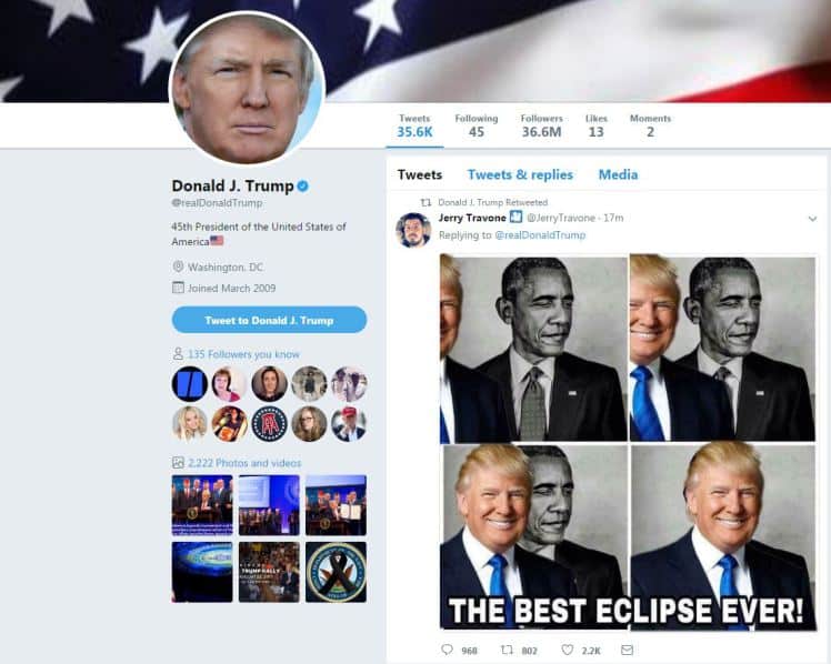 Eclipse trump