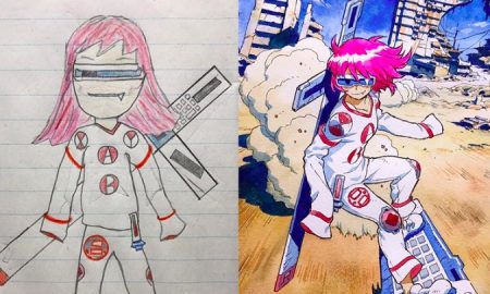 Father son anime character
