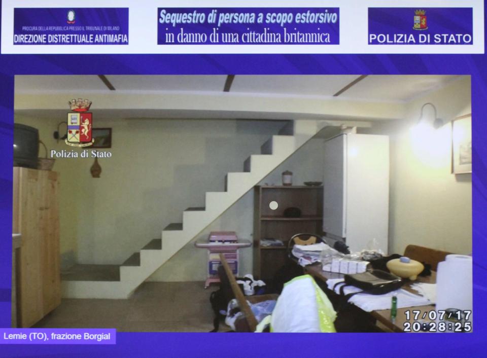 Inside the farmhouse