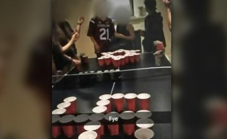 Jew v Nazi beer pong