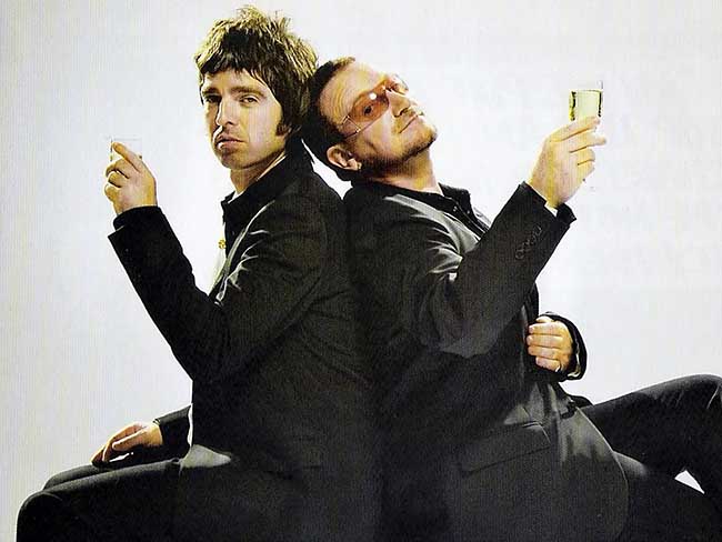 Noel Gallagher Bono