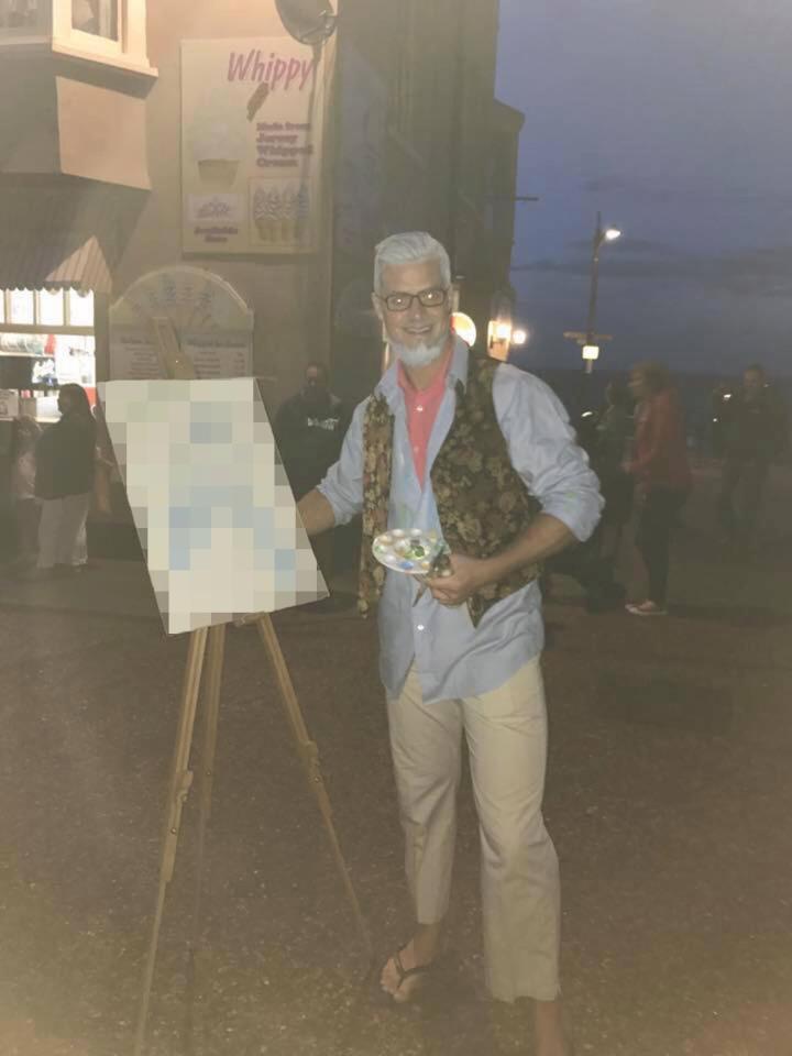 Rolf Harris fancy dress