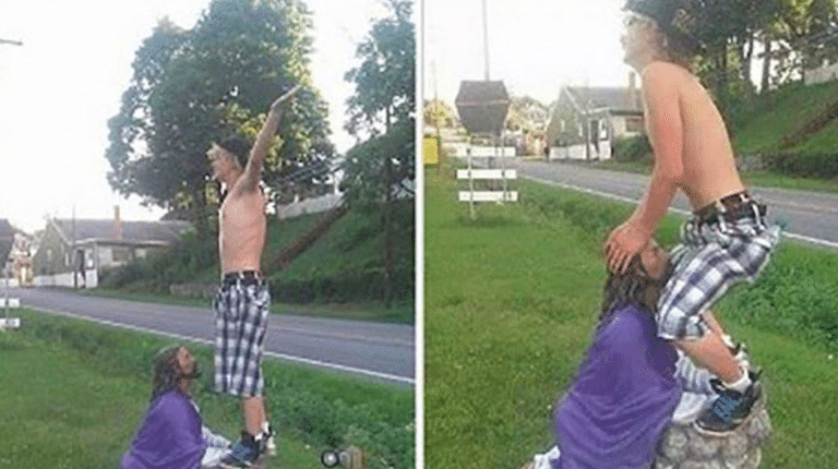 Teenager Banned From Facebook After Friends Grass Him Up For ‘Disrespecting’ Jesus Statue