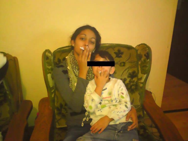 Meet The Family Who Smoke Cigarettes With Their Toddlers
