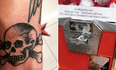 Tattoo Vending Machine