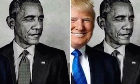 Trump Obama Eclipse