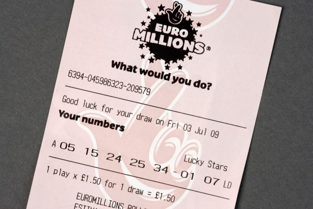 Uk lottery ticket