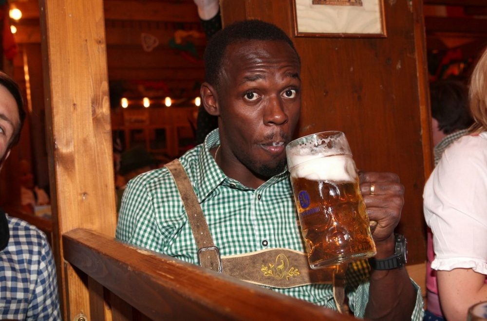 Usain Bolt Partying