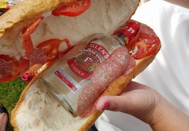 Vodka sandwich