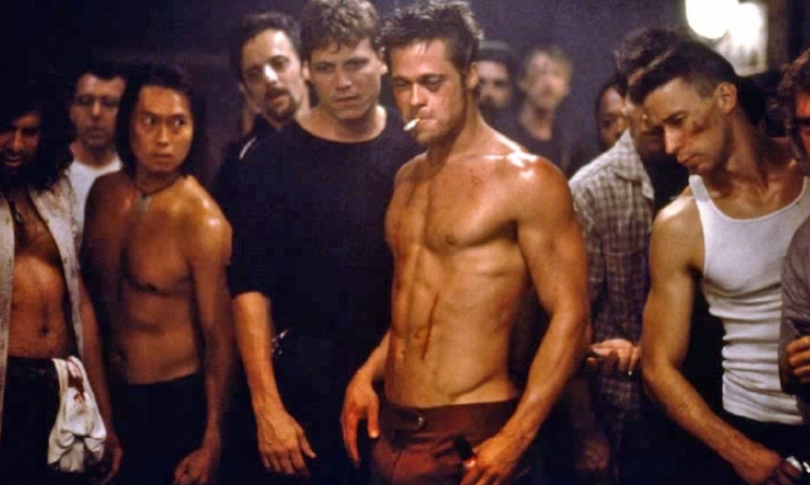 Image result for brad pitt fight club