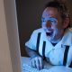 Man watching porn