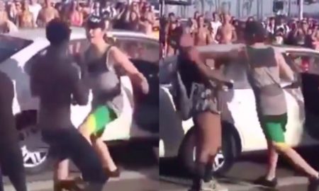 Street fight three way KO