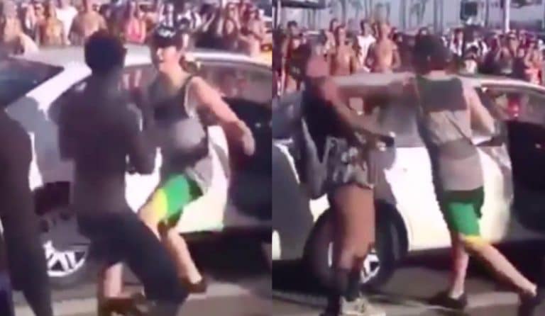 Street fight three way KO