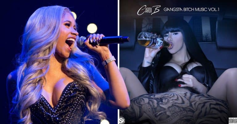 Cardi B Being Sued For $5 Million By Male Model Over NSFW Sex Act On Album Cover