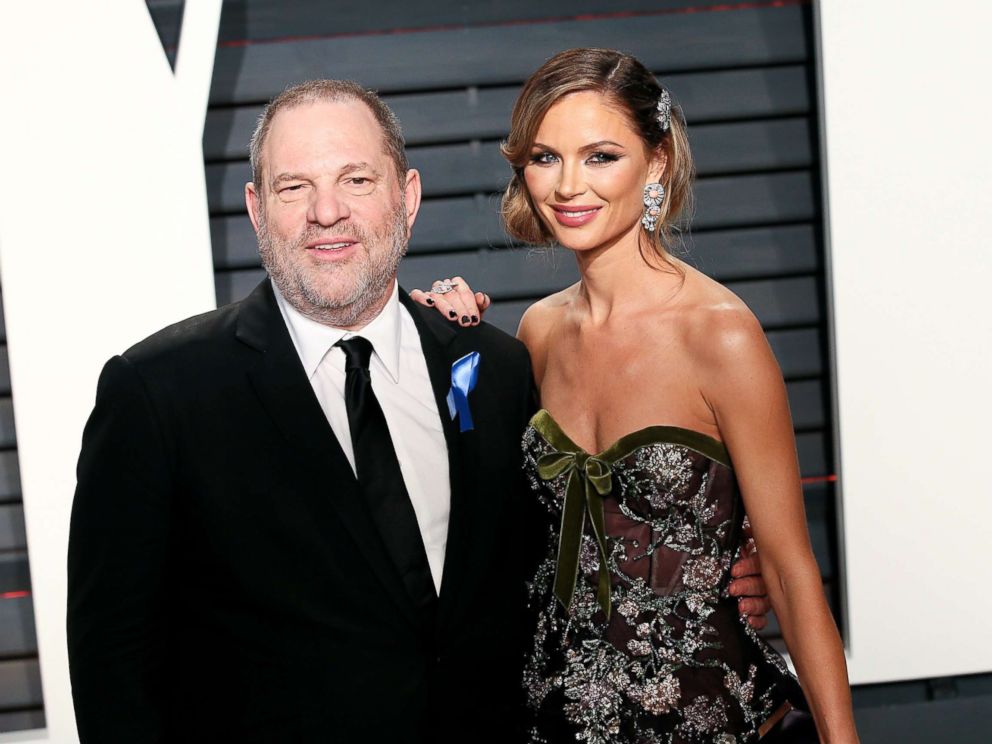 Harvey Weinstein and wife