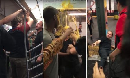 Racist Thrown Off Train