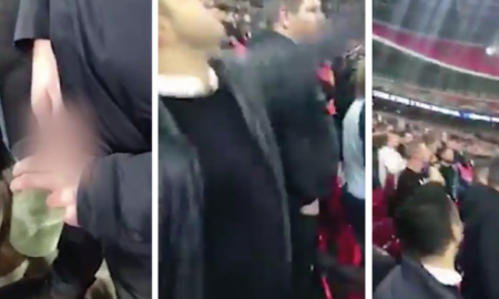 Spurs Fan Urinates West Ham