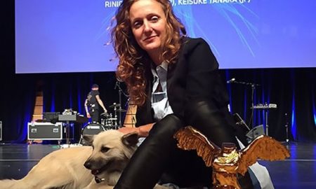 Woman Dog 1