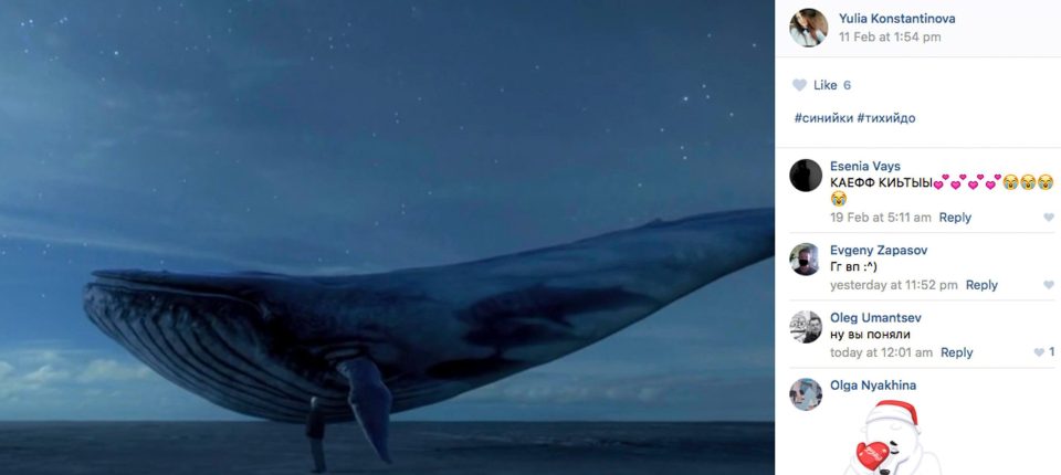 Blue Whale game