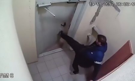 Drunk Spends 3 Hours Opening Door Before Finding Switch