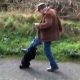 Guy Kicking Dog