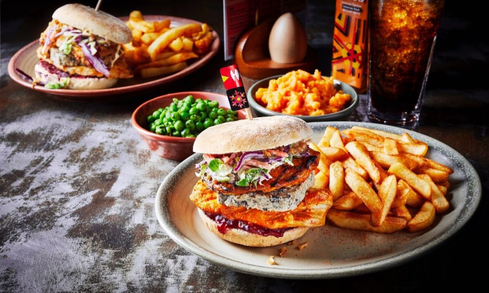 Nando's Christmas Burger