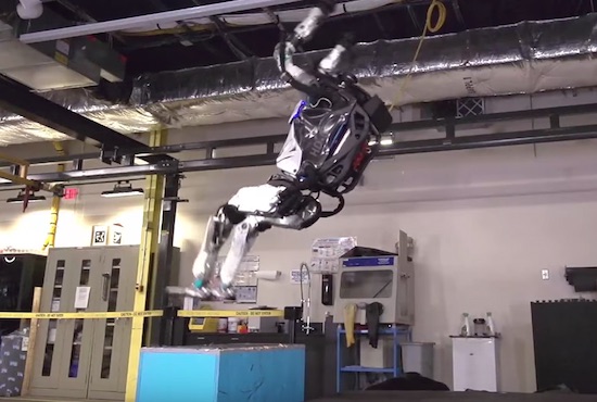 Robot Backflip