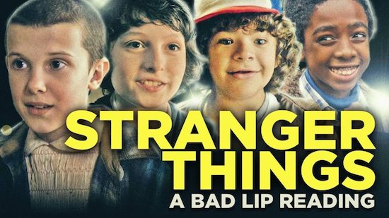 Stranger Things Bad Lip Reading