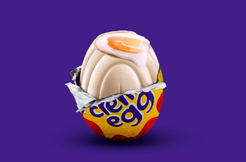 Cadbury White Egg