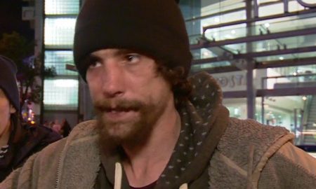 Chris Parker, Homeless Hero Manchester Attacks Picture: BBC (gr