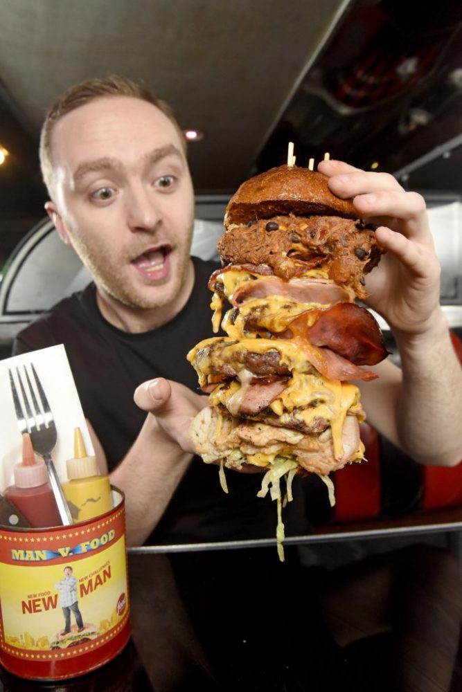 An Official 3kg Man Vs Food Burger Is Coming To The UK