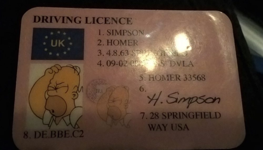 Homer Licence