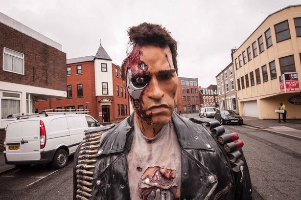 Terminator Statue Birmingham