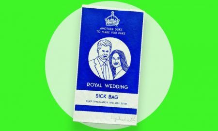 Royal Wedding Sick Bag