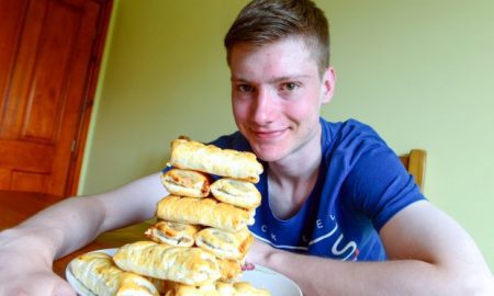 BOY ONLY ATE SAUSAGE ROLLS