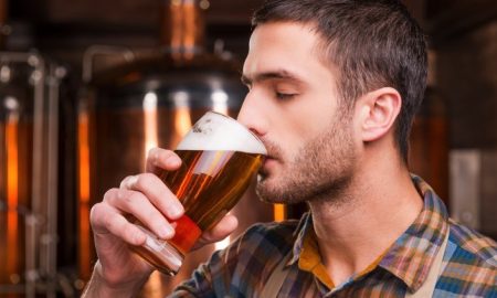 Drinking Beer